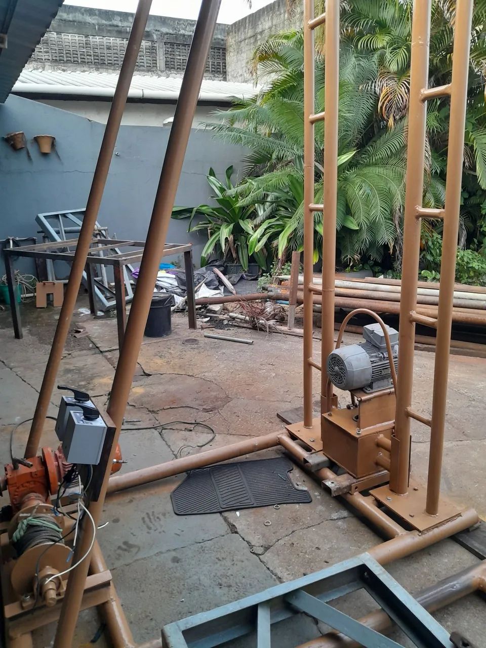 Maquina de perfuração de poço vai com 50 metros de haste  - Foto 2