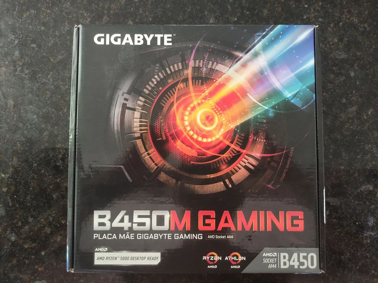 PLACA MÃE GIGABYTE B450M GAMING - Foto 3