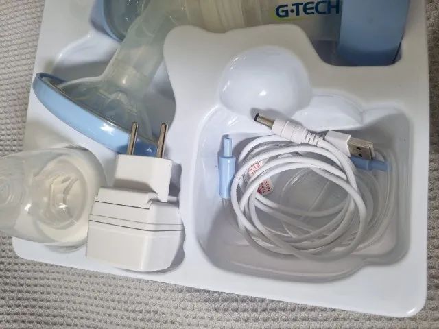 BOMBA TIRA LEITE MATERNO AUTOMATICA SMART LCD G-TECH - Foto 4