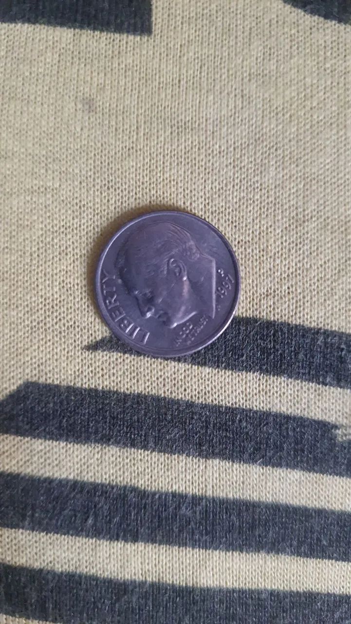 Moeda antiga de dólar 