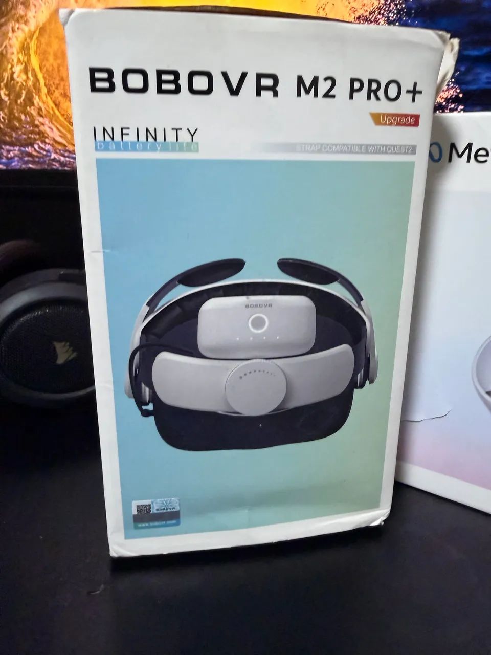 Meta quest II com bobo VR m2 Pro e Bateria  - Foto 3
