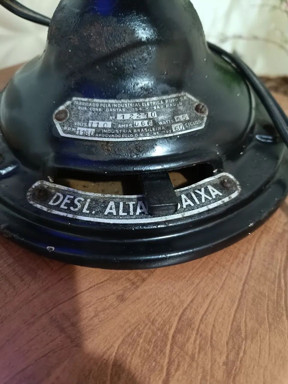 Antiguidade Ventilador  - Foto 2