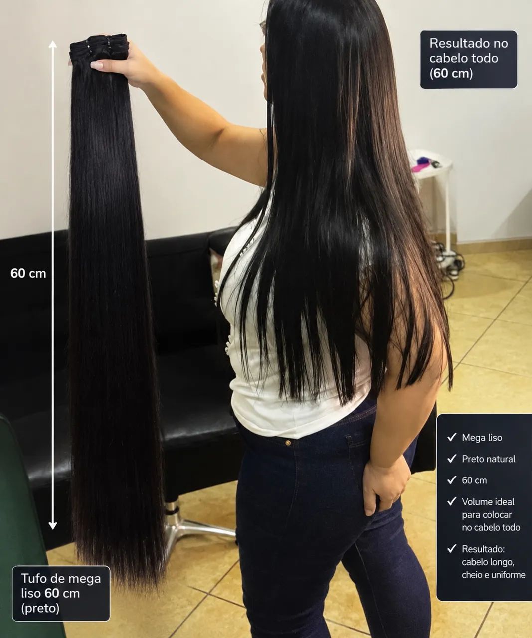 Vendo mega hair
