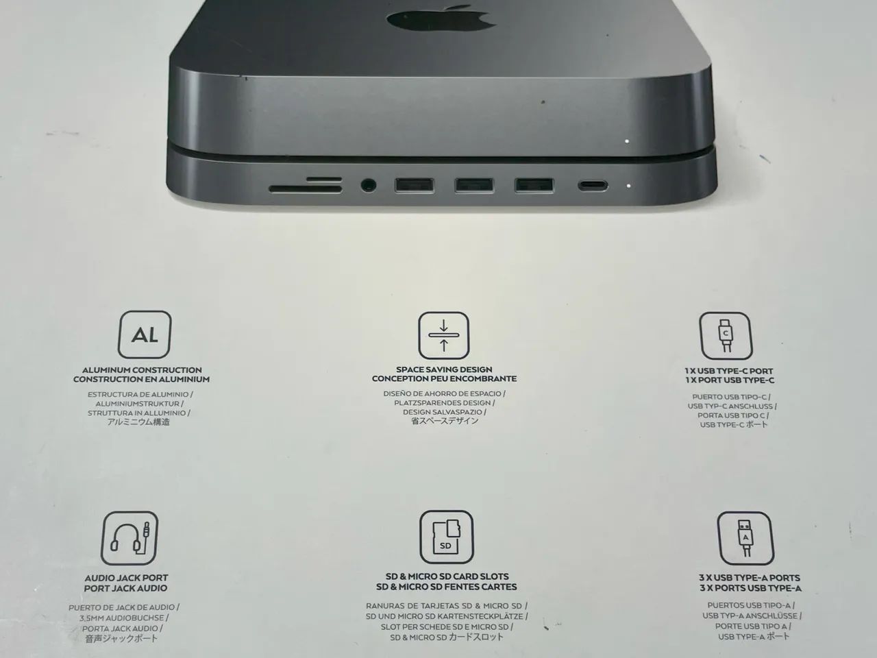 Suporte e Hub Satechi USB-C Mac Mini - Novo  - Foto 5