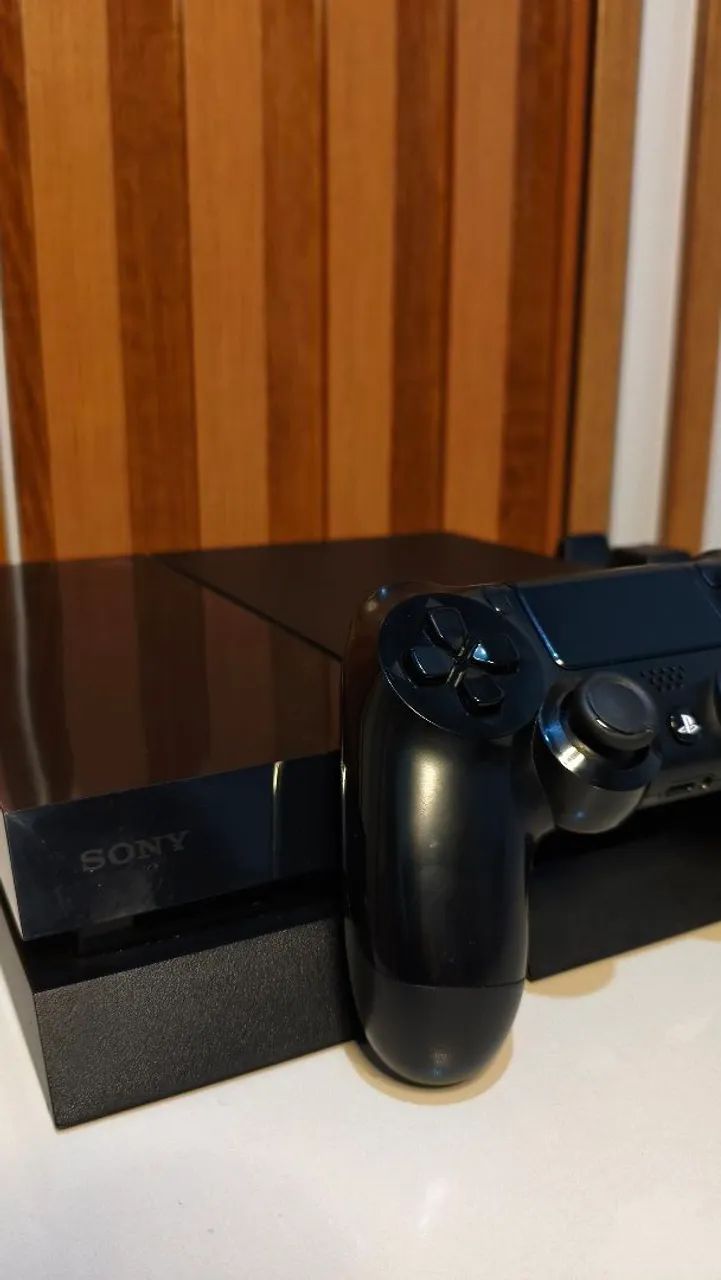 Ps4 - 1 Controle e cabos - Envio Olxpay - Foto 2