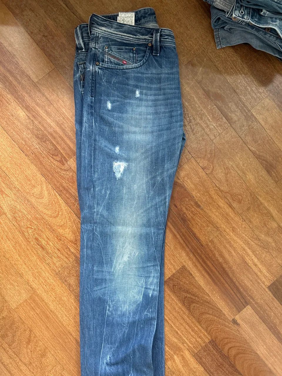 Calça diesel larkee zip - Foto 2