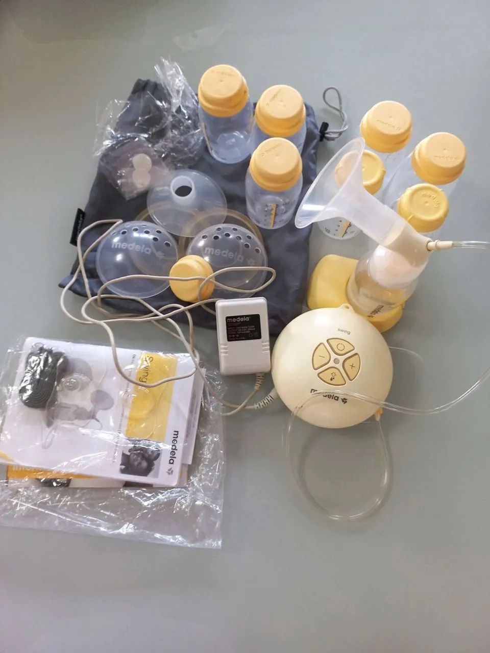 Extrator de Leite Medela Swin Flex Original + Kit Completo - Foto 5