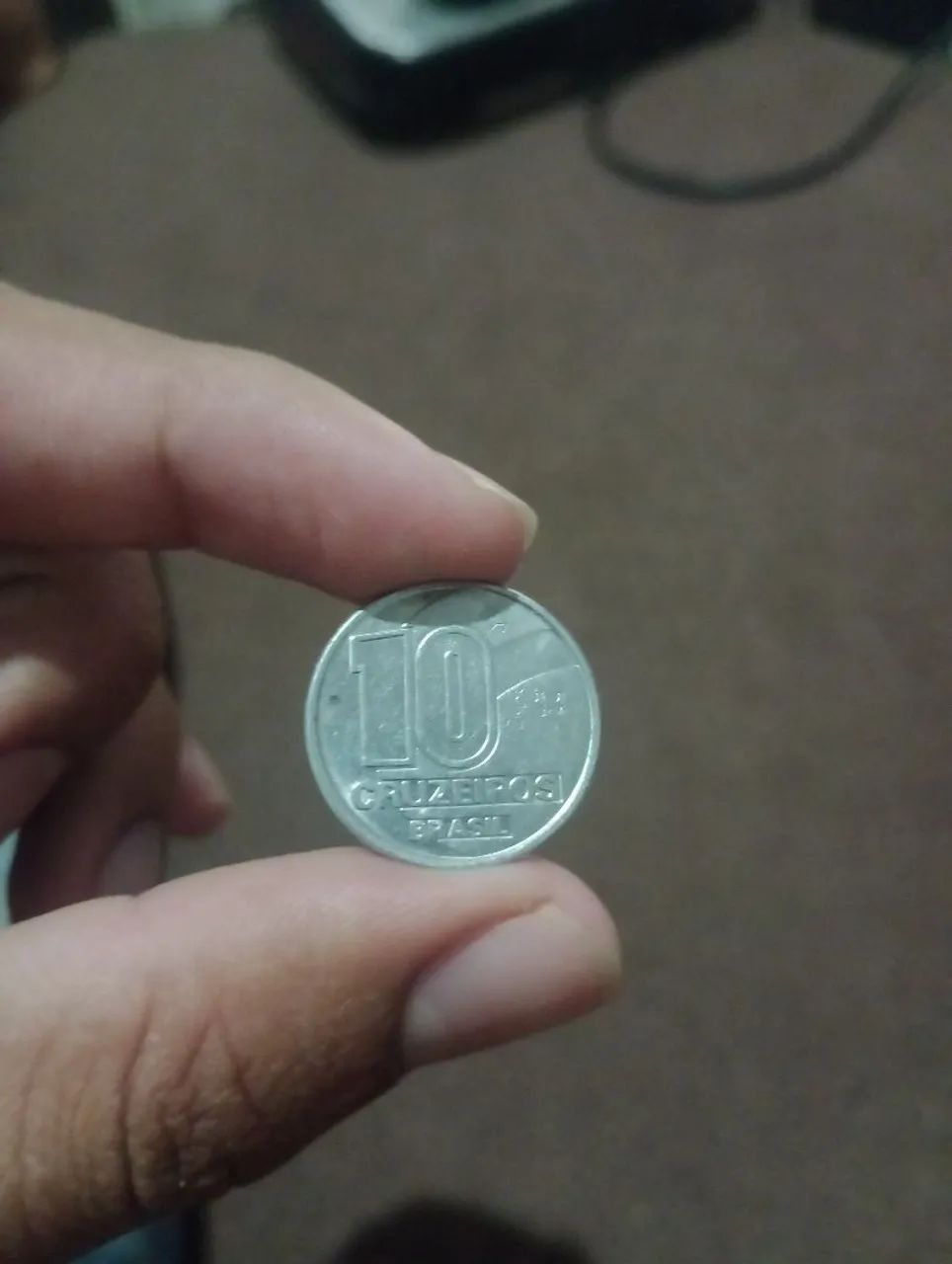Moeda de 10 Cruzeiros de 1990 antiguidade
