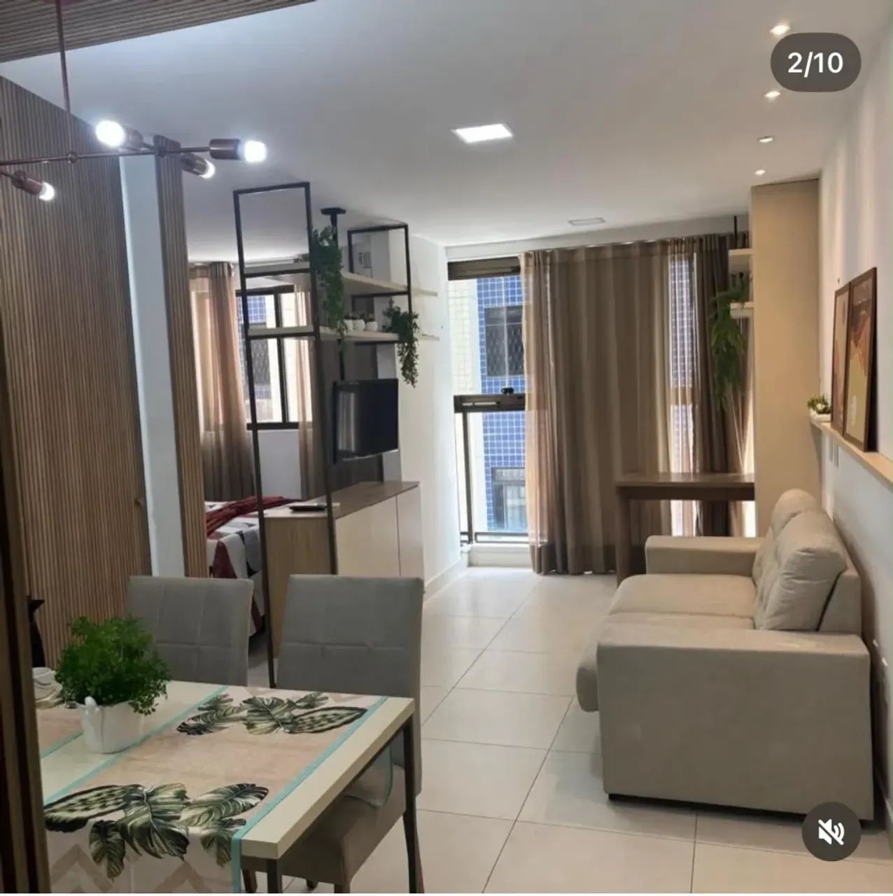 Flat Para Alugar 36m² 1 Quarto Piscina Cabo Branco/ João Pessoa - Foto 2