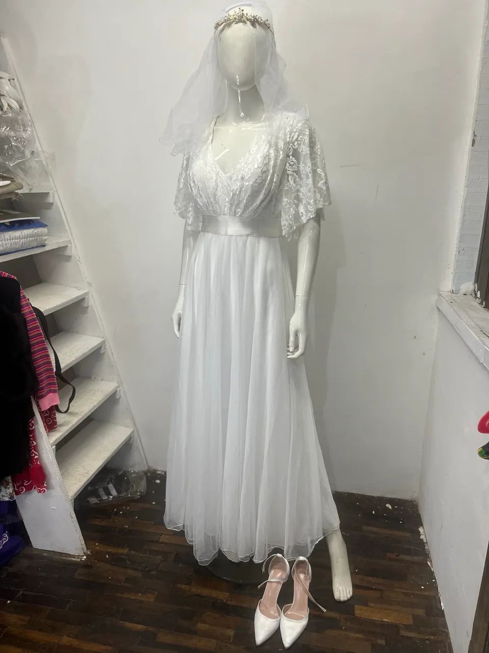 Vestido de noiva completo  - Foto 2