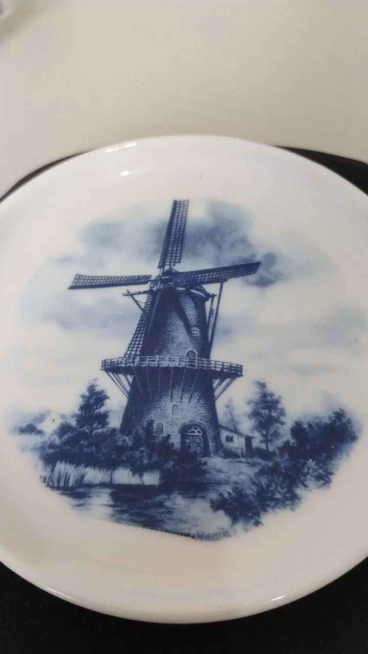 MINI PRATO HOLANDÊS PINTADO A MÃO  - Foto 2