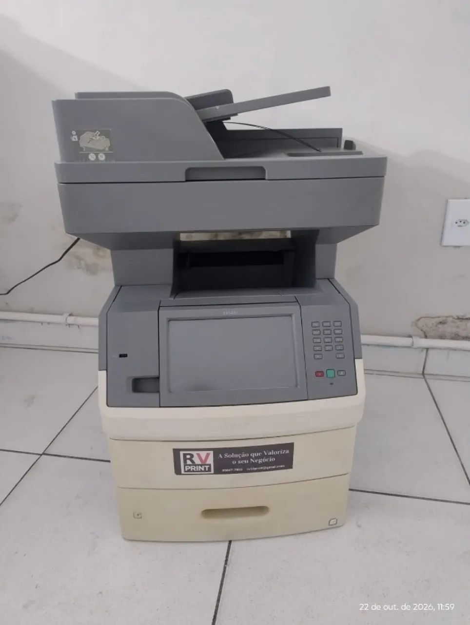 Impressora Lexmark x656 300,00