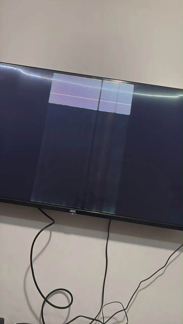 Tv com defeito 
