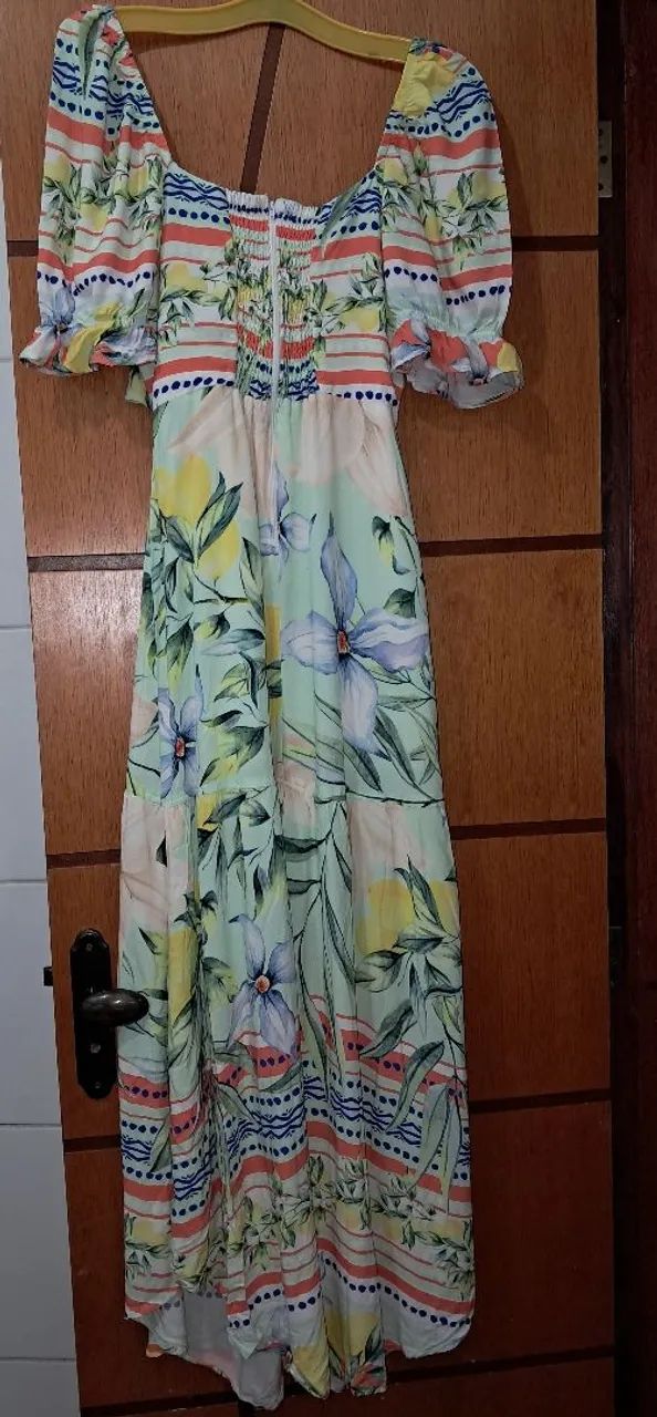 Vestido longo estampado  - Foto 2
