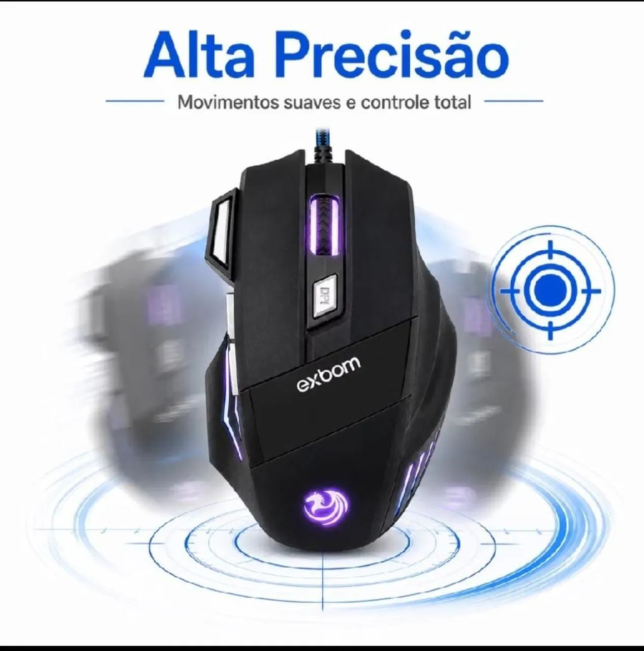 Vendo mouse gamer exbom - Foto 2
