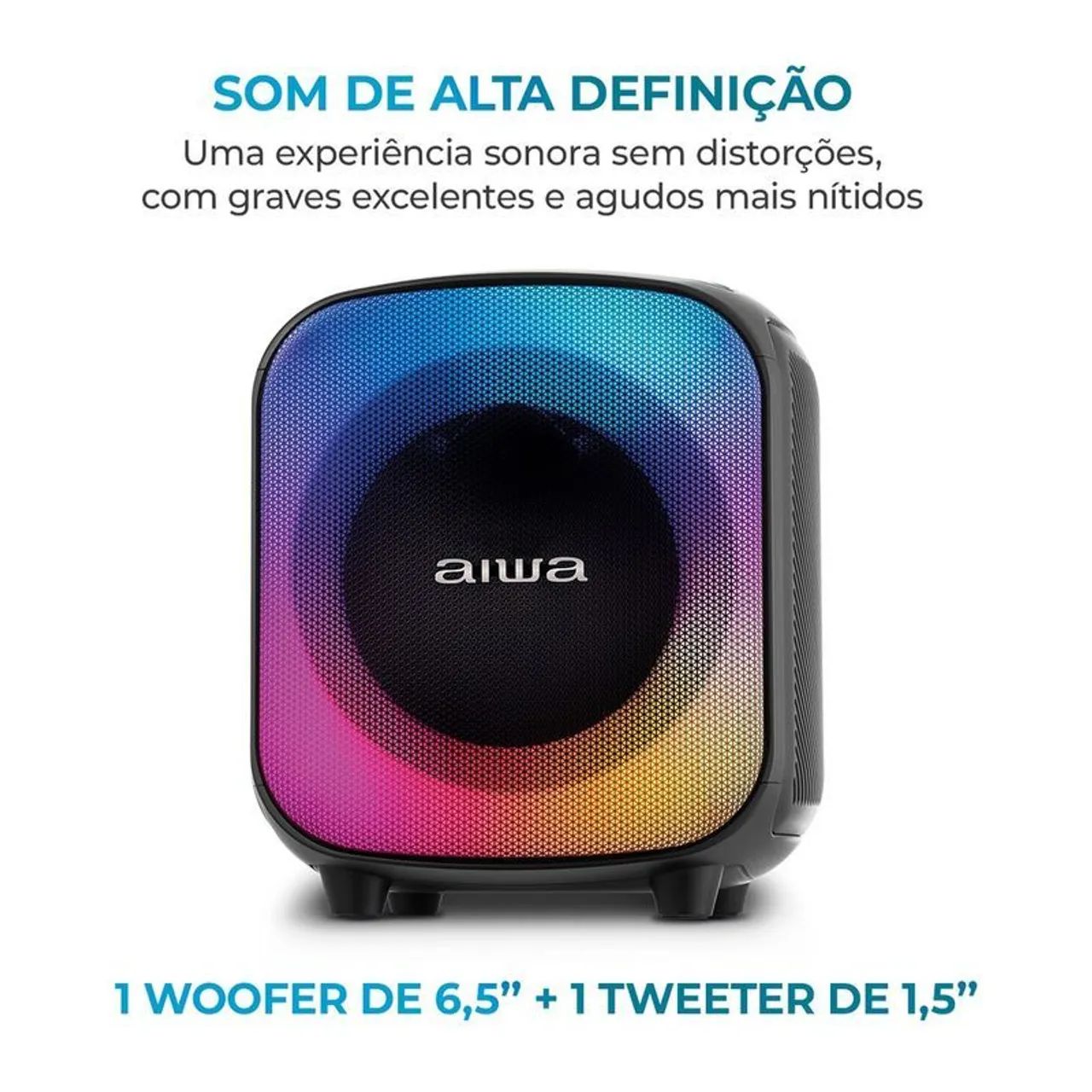 Caixa de som Aiwa NOVA - Foto 2