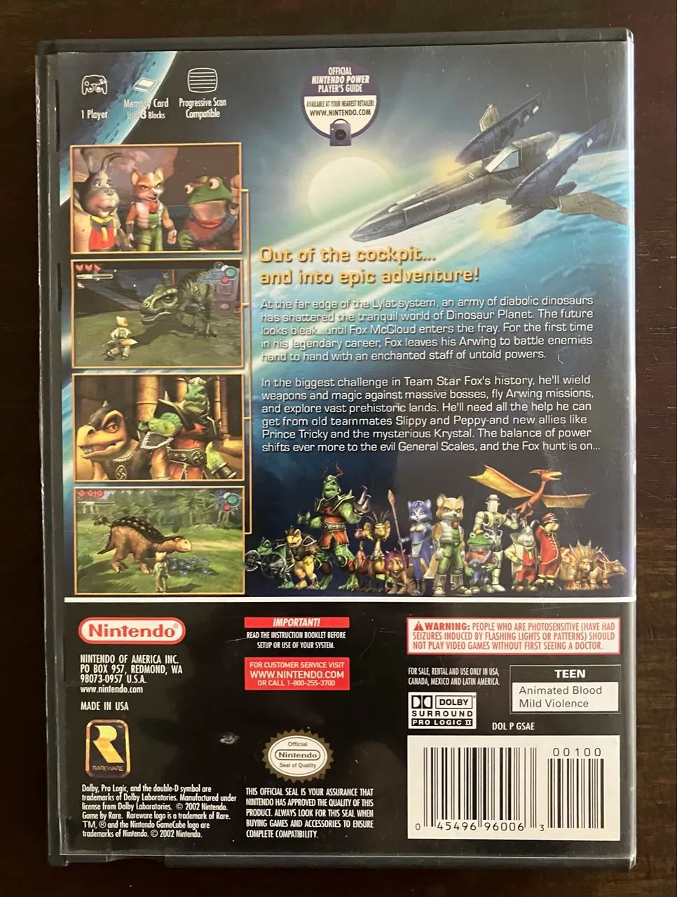 Star Fox Adventures (GameCube) - Excelente - Foto 4