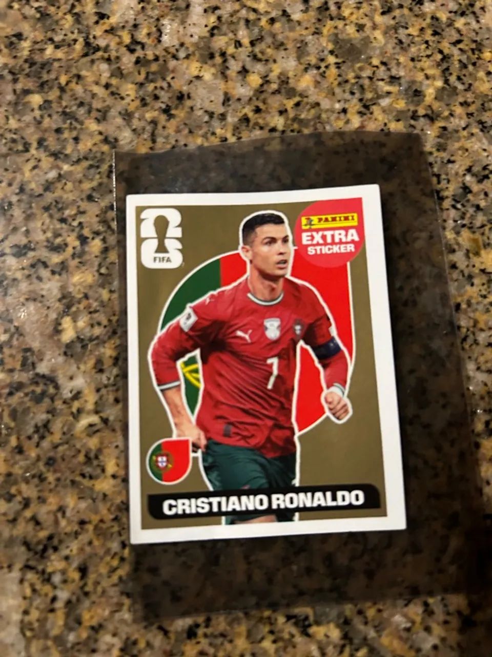 FIGURINHA DO CRISTIANO RONALDO LEGENDS