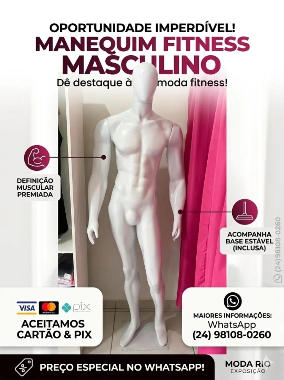 Manequim masculino 