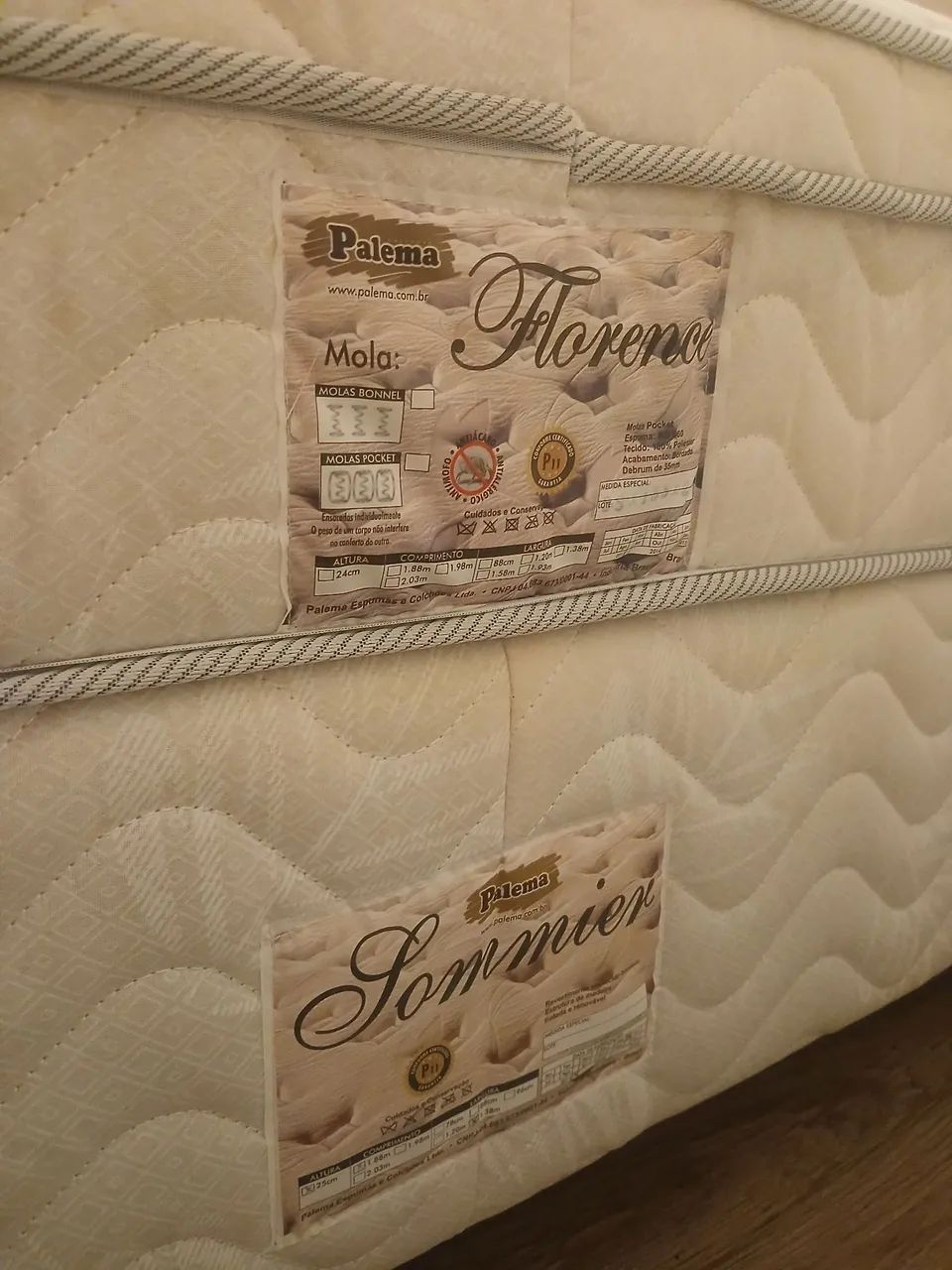 BARBADA.  Cama BOX casal NOVA 600 reais  - Foto 2