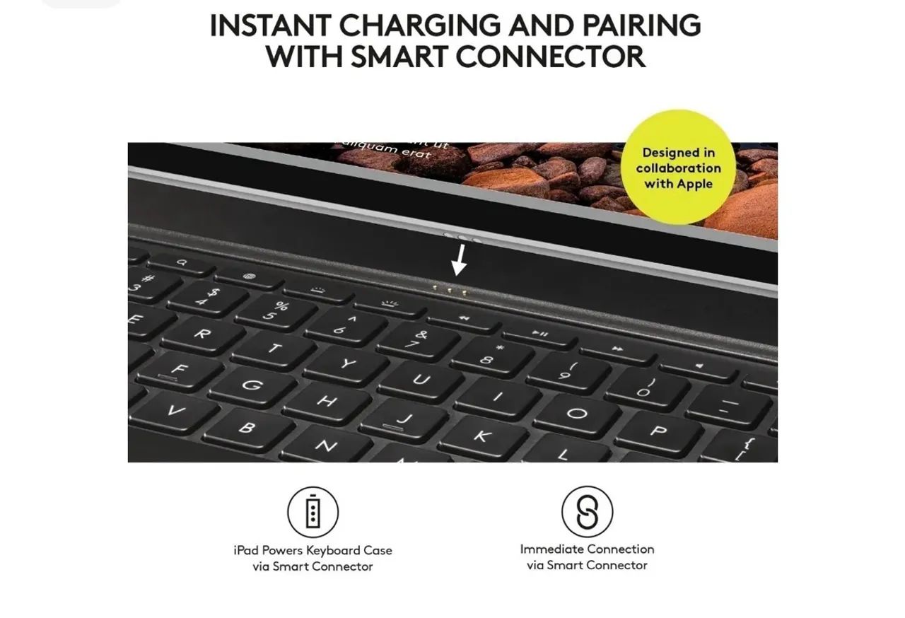 Capa Logitech Create p/ iPad Pro 9,7 - Foto 5