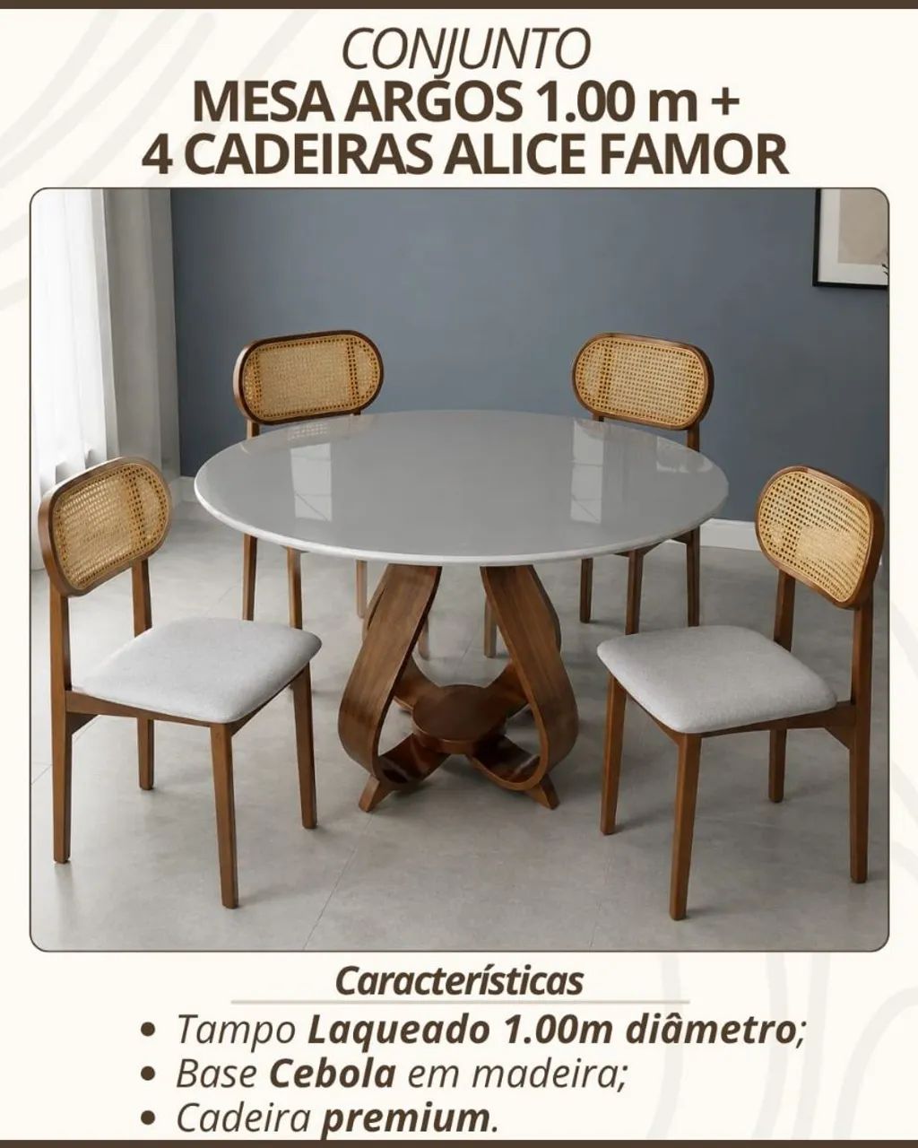 MESAS COM CADEIRAS A PARTIR  - Foto 3