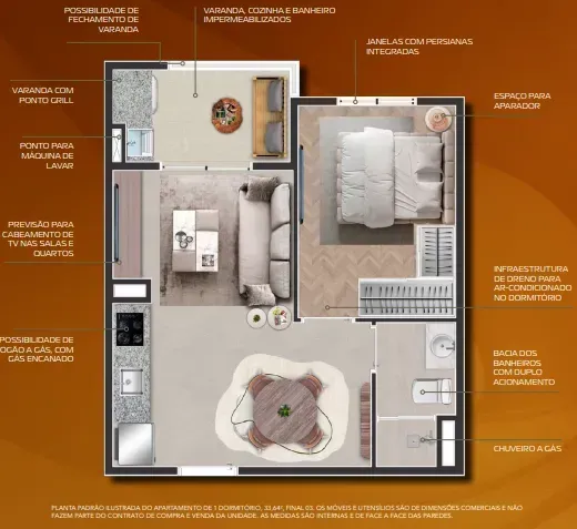 PLANTA 33m²