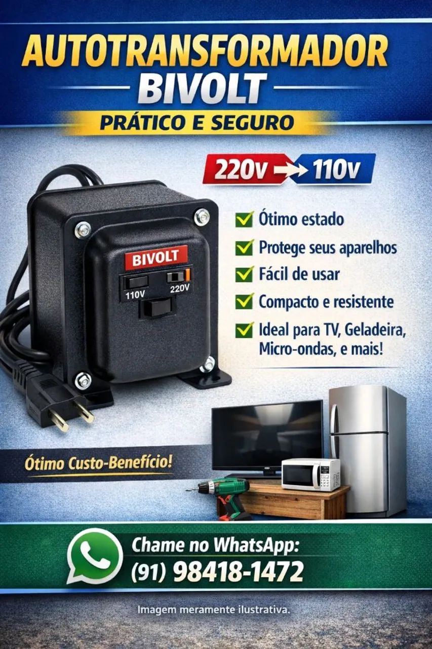 Autotransformador bivolt