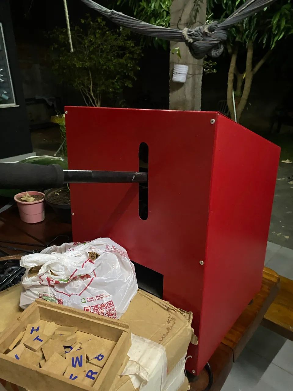 Máquina de fazer chinelo