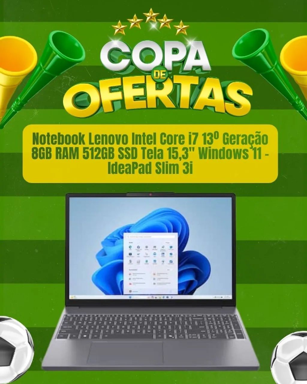 Notebook Lenovo Intel Core I7 | Lacrado | Nota Fiscal | Garantia 