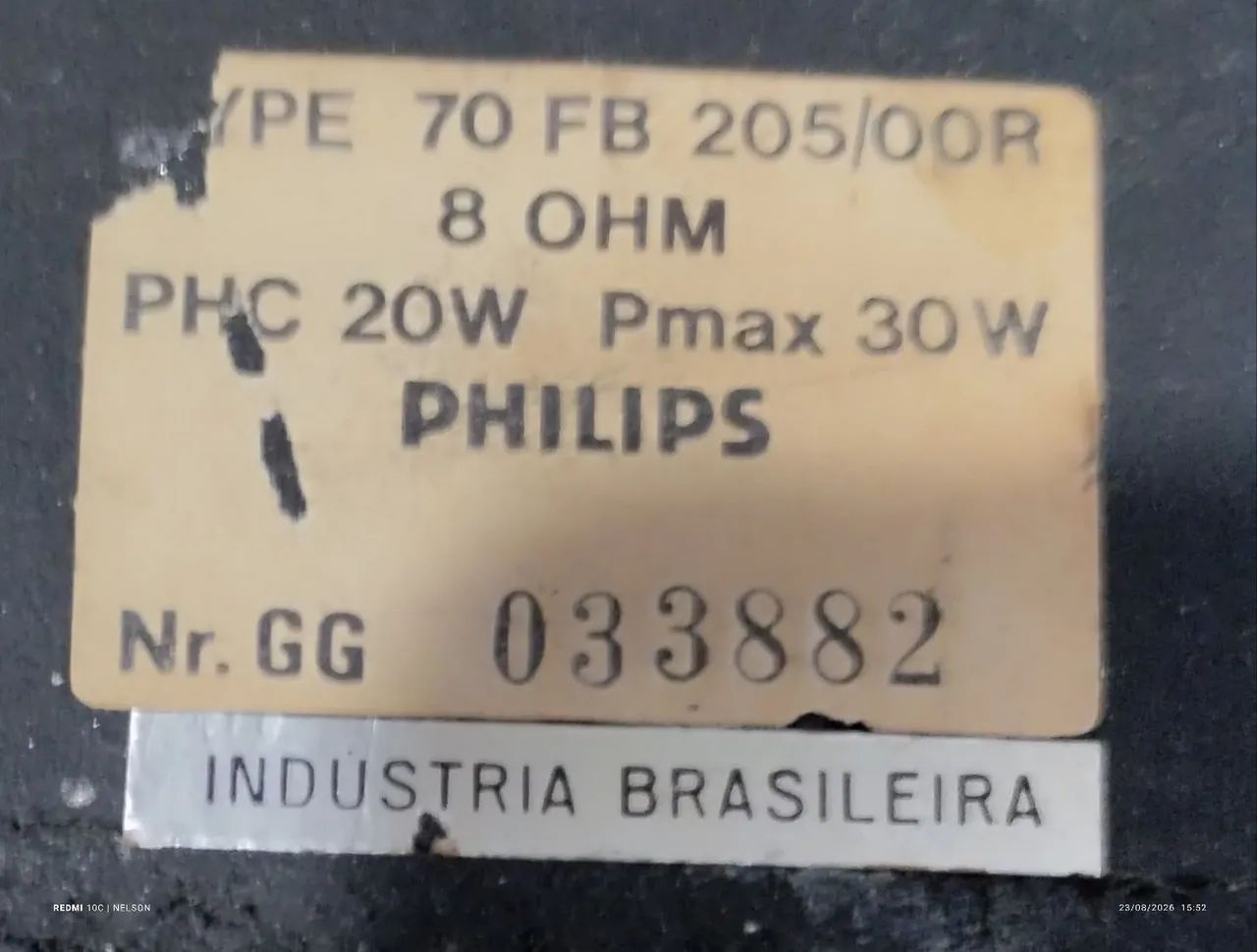 Caixas de som Philips Bass Reflex 2 way - Foto 4