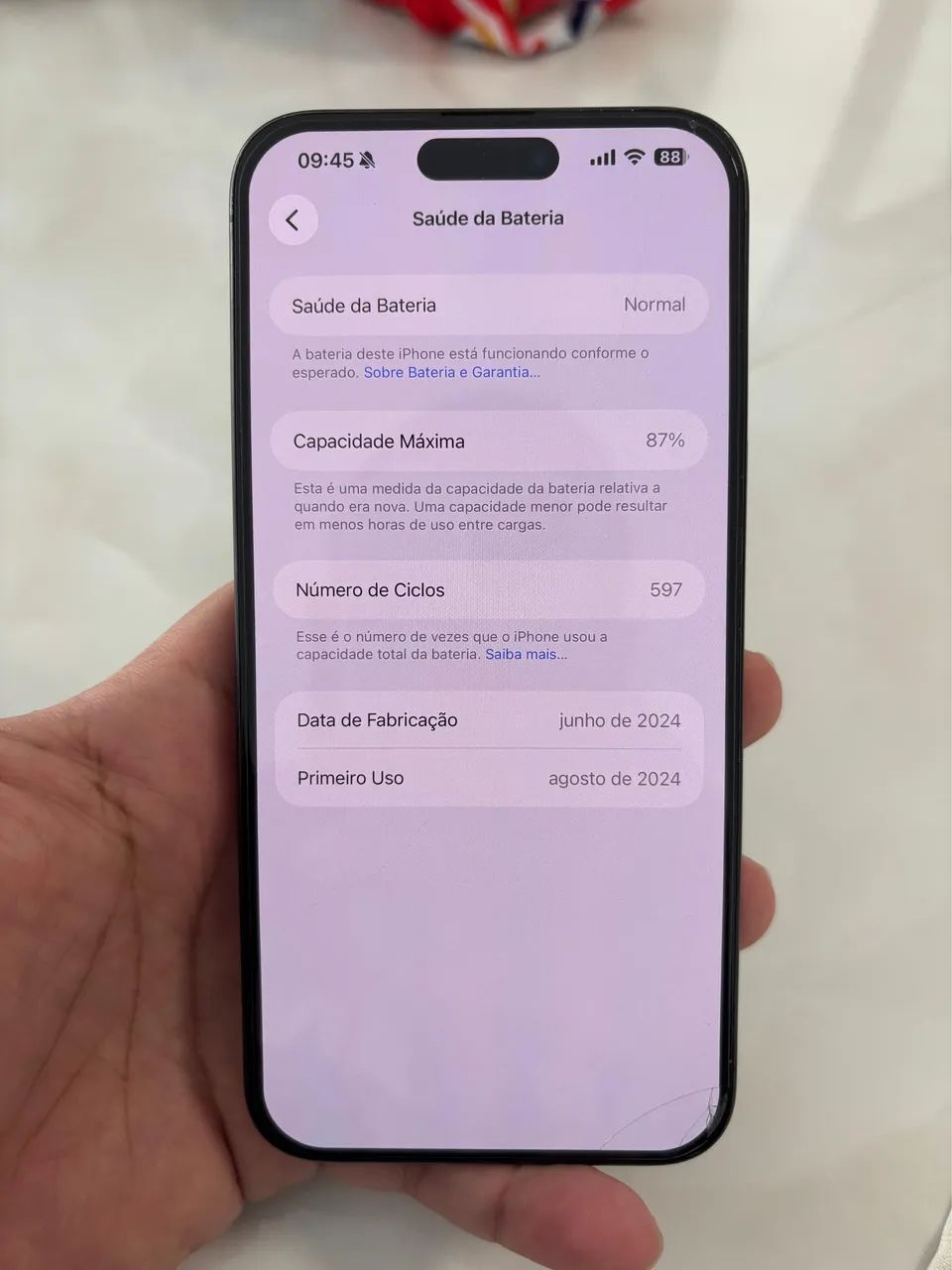 iPhone 15 Pro Max 512GB - Seminovo - Original  - Foto 4