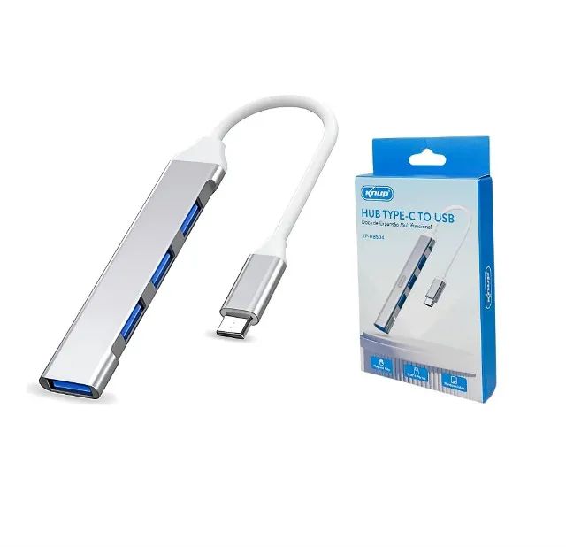 HUB Usb-C 4 Portas Usb Knup