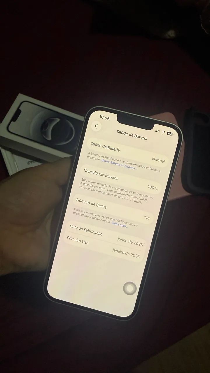 iPhone 16e - branco - Foto 4