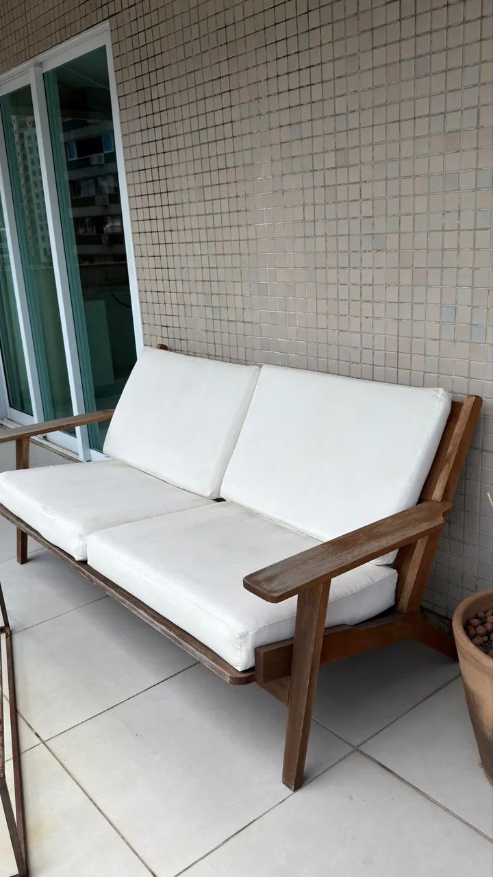 Sofá externo 2 lugares - Foto 2