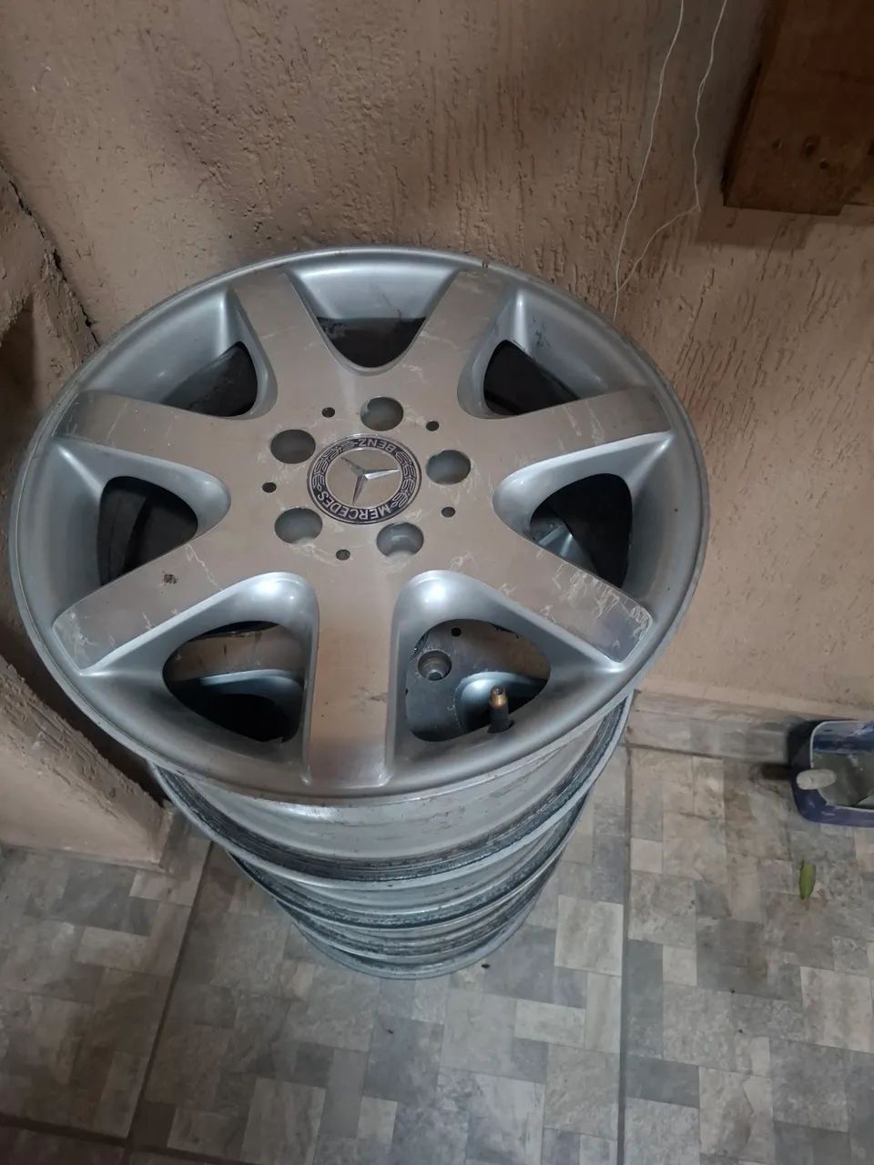 Rodas aro 16 mercedes bens - Foto 2