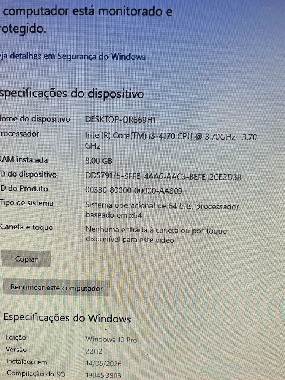 Computador PC completo, core i3 8gb ram, ideal pra estudos e trabalho  - Foto 3