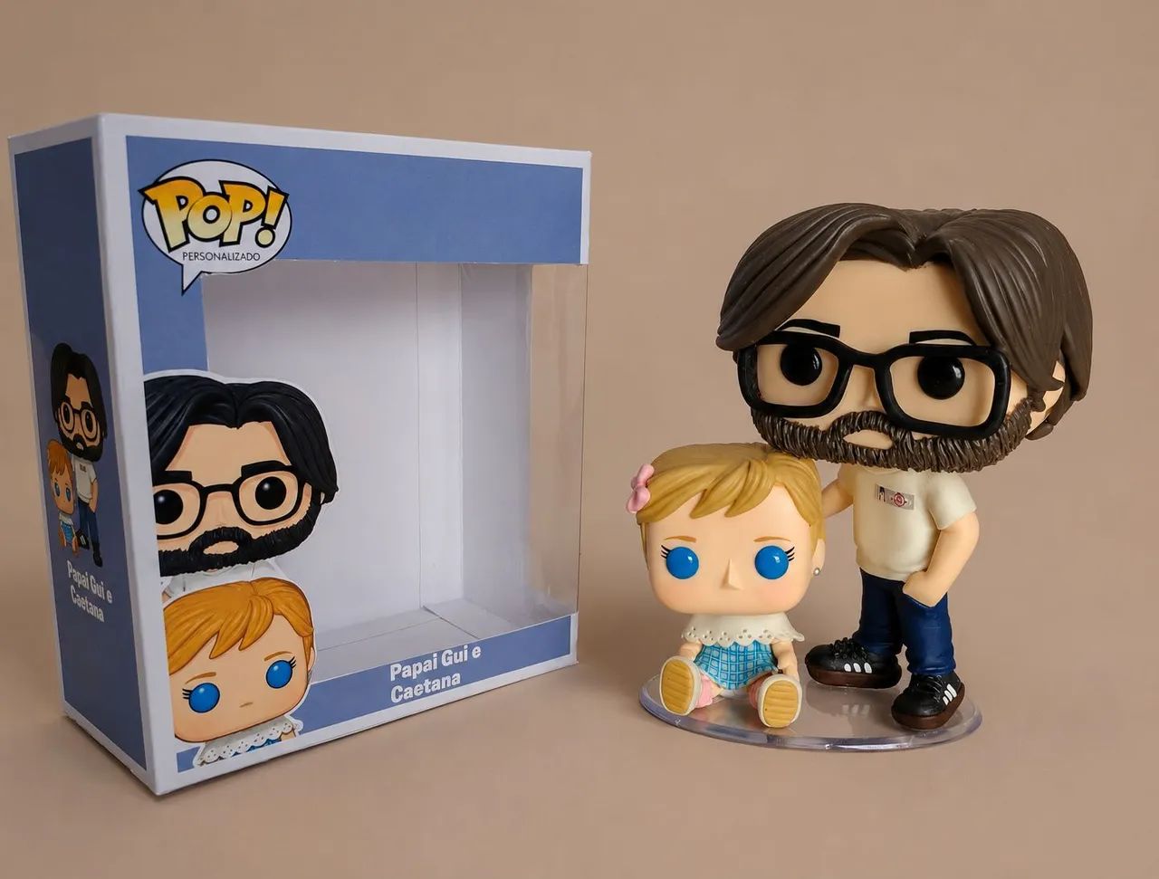 Pop personalizado sobre encomenda 