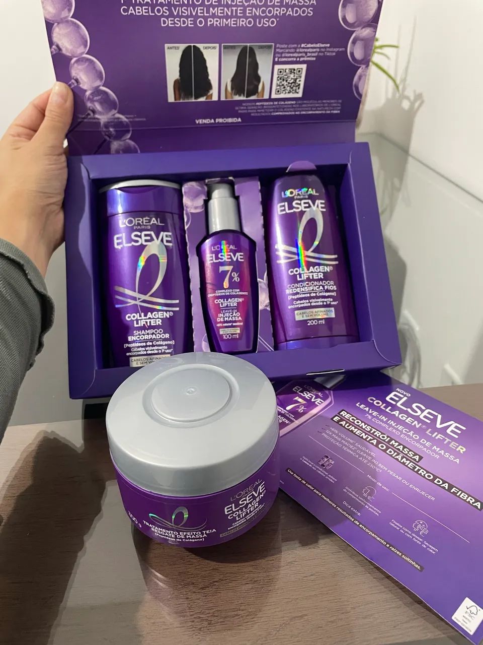 Combo Capilar Elseve Collagen Lifter