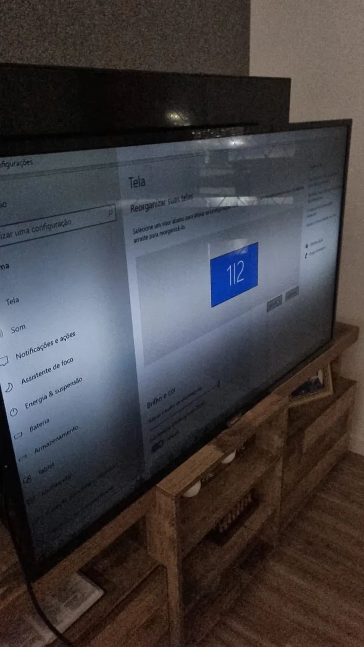 TV Philips 50? - Funcionando com Defeito nos LEDs (Partes Escuras) - Foto 3
