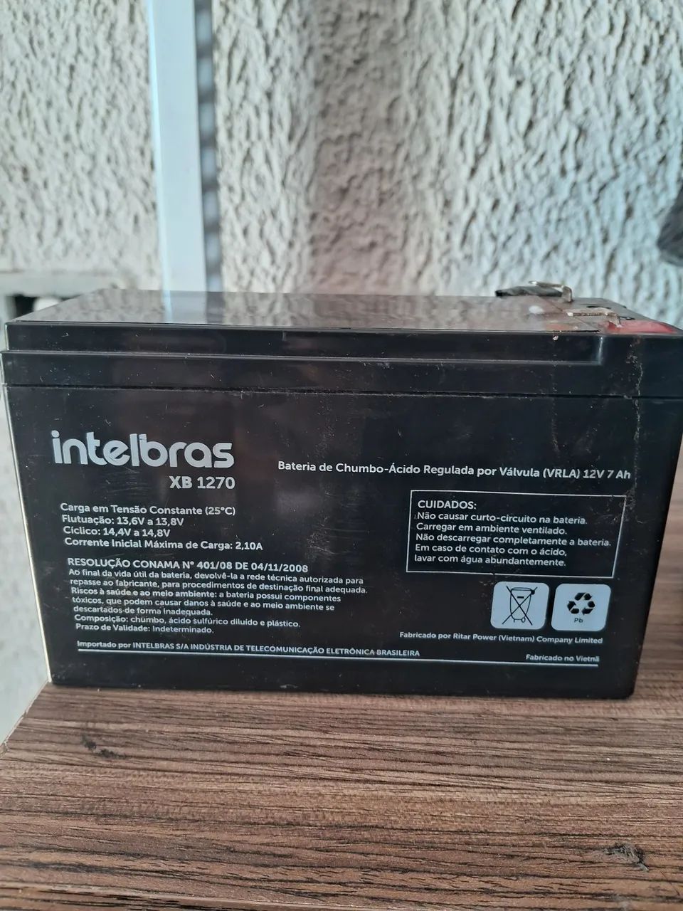 Vendo bateria intelbras R$149