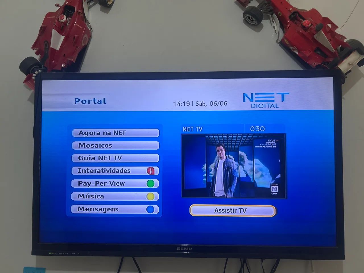 Televisão semp toshiba 