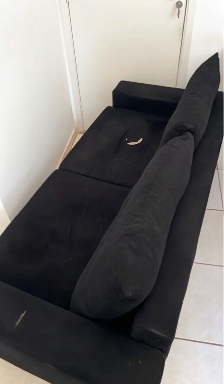 Sofá cama pequeno