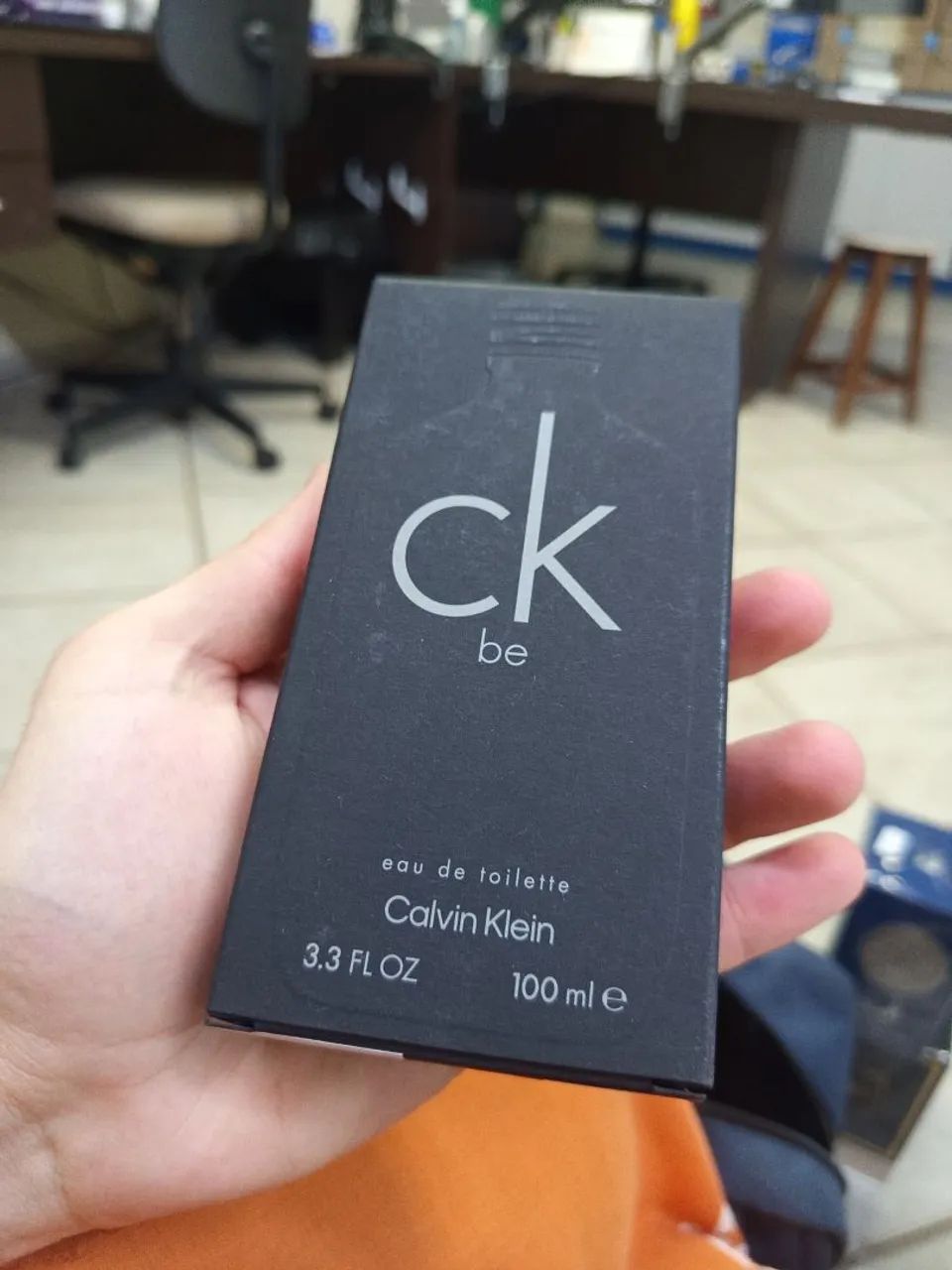 Perfume masculino Calvin Klein be 100ml original 