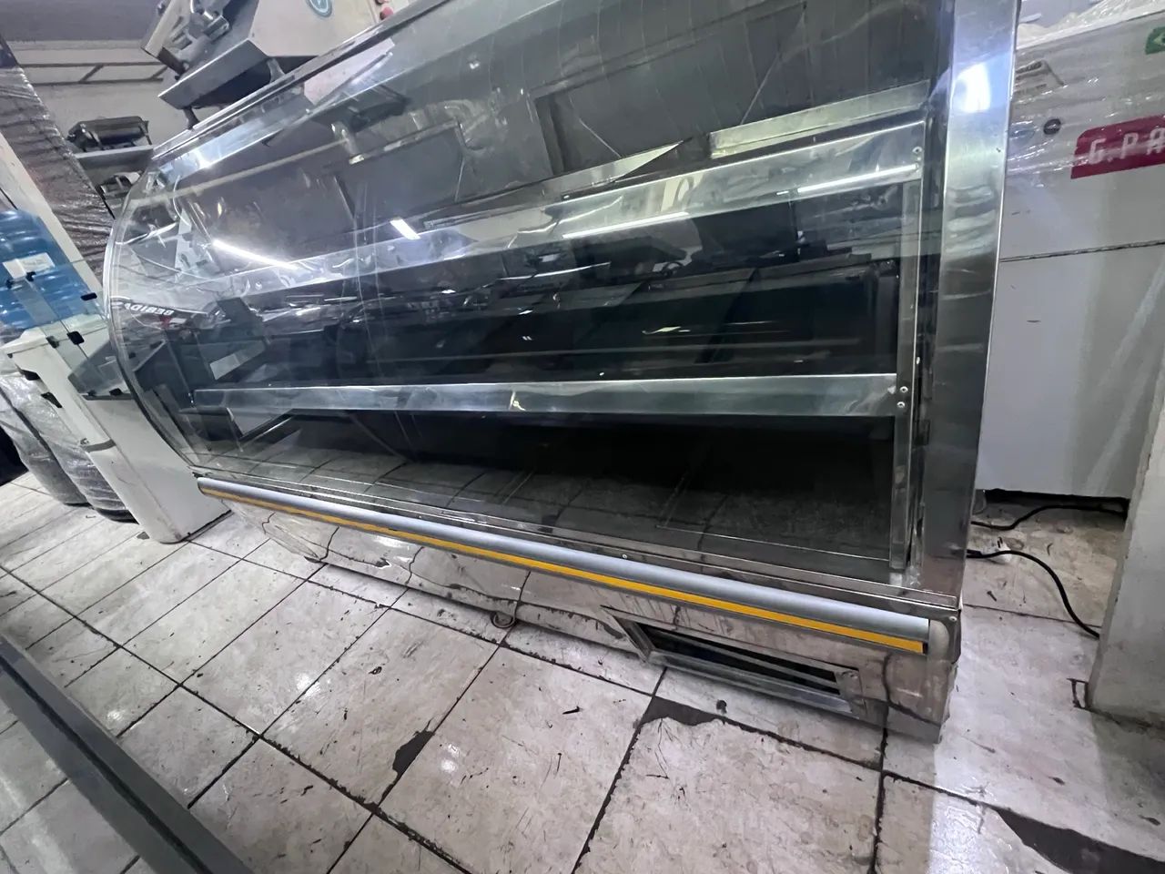 Balcão bandejeiro em inox 2 metros  - Foto 4