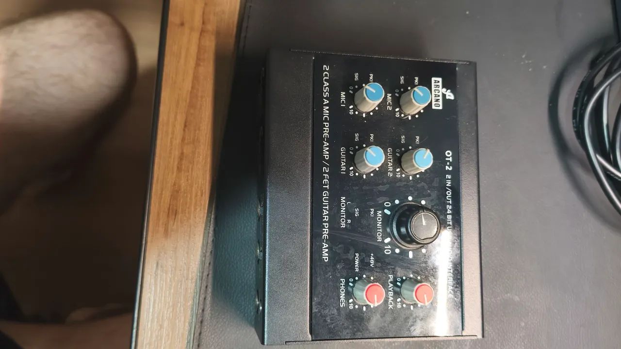 Arcano OT 2 Interface de Áudio  - Foto 5