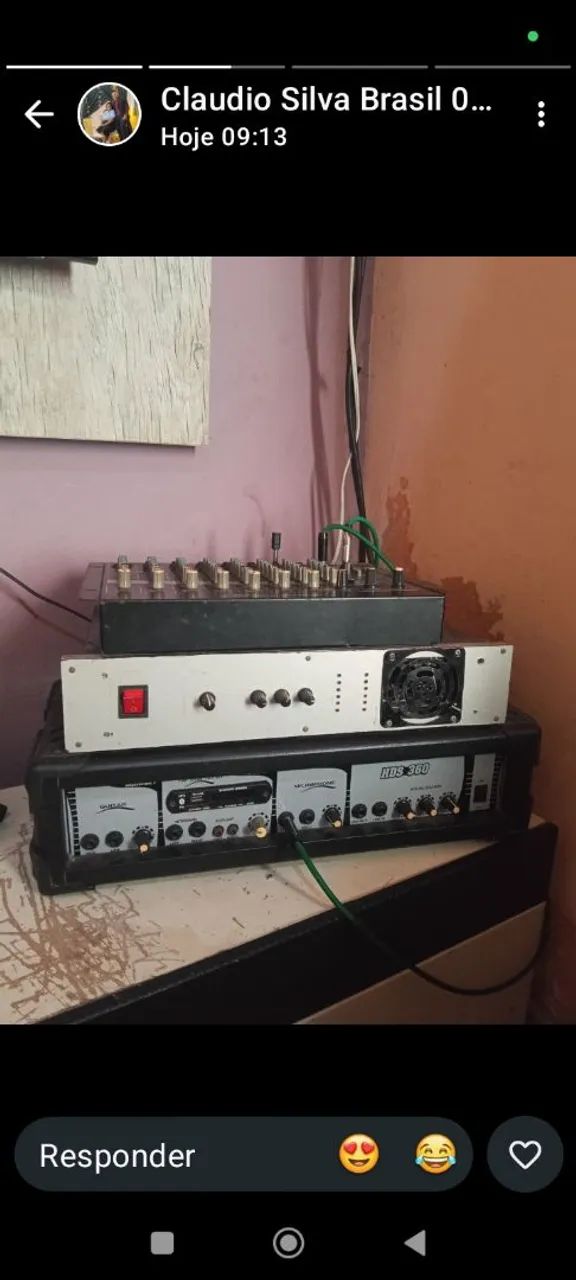 Amplificadores e mesa de som  - Foto 5