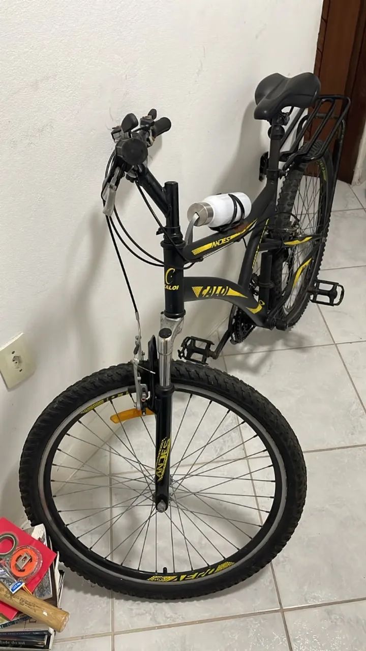Caloi Andes Aro 26 - Suspensão Dianteira - Foto 2