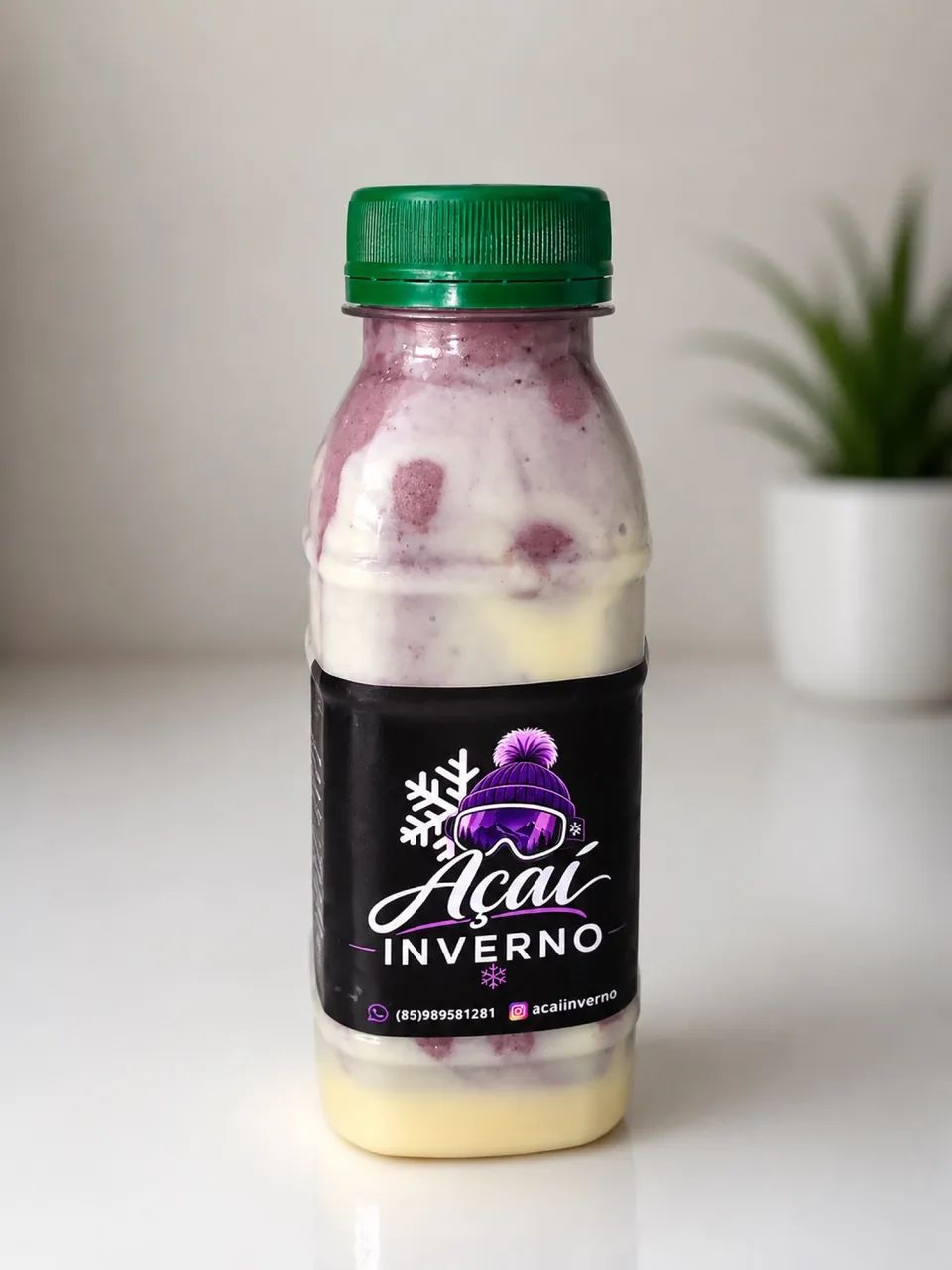 Açaí na garrafa