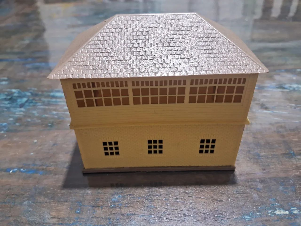 Ferromodelismo Cabine de estação HO  - Foto 2